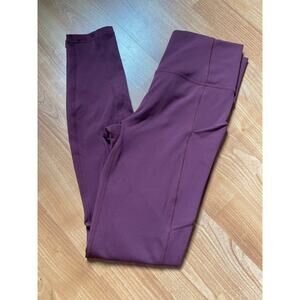 PureLuxe by Fabletics Burgundy Leggings